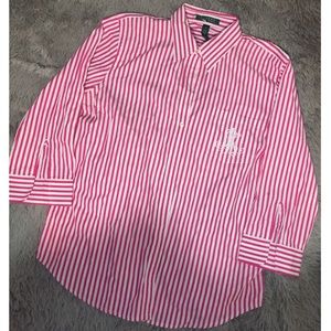 Pink Ralph Lauren Button Down